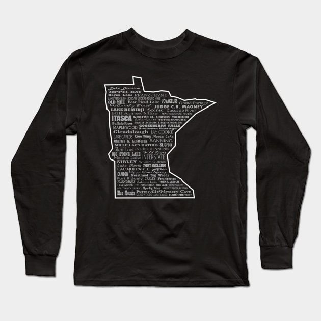 MN Parks Long Sleeve T-Shirt by Northofthepines